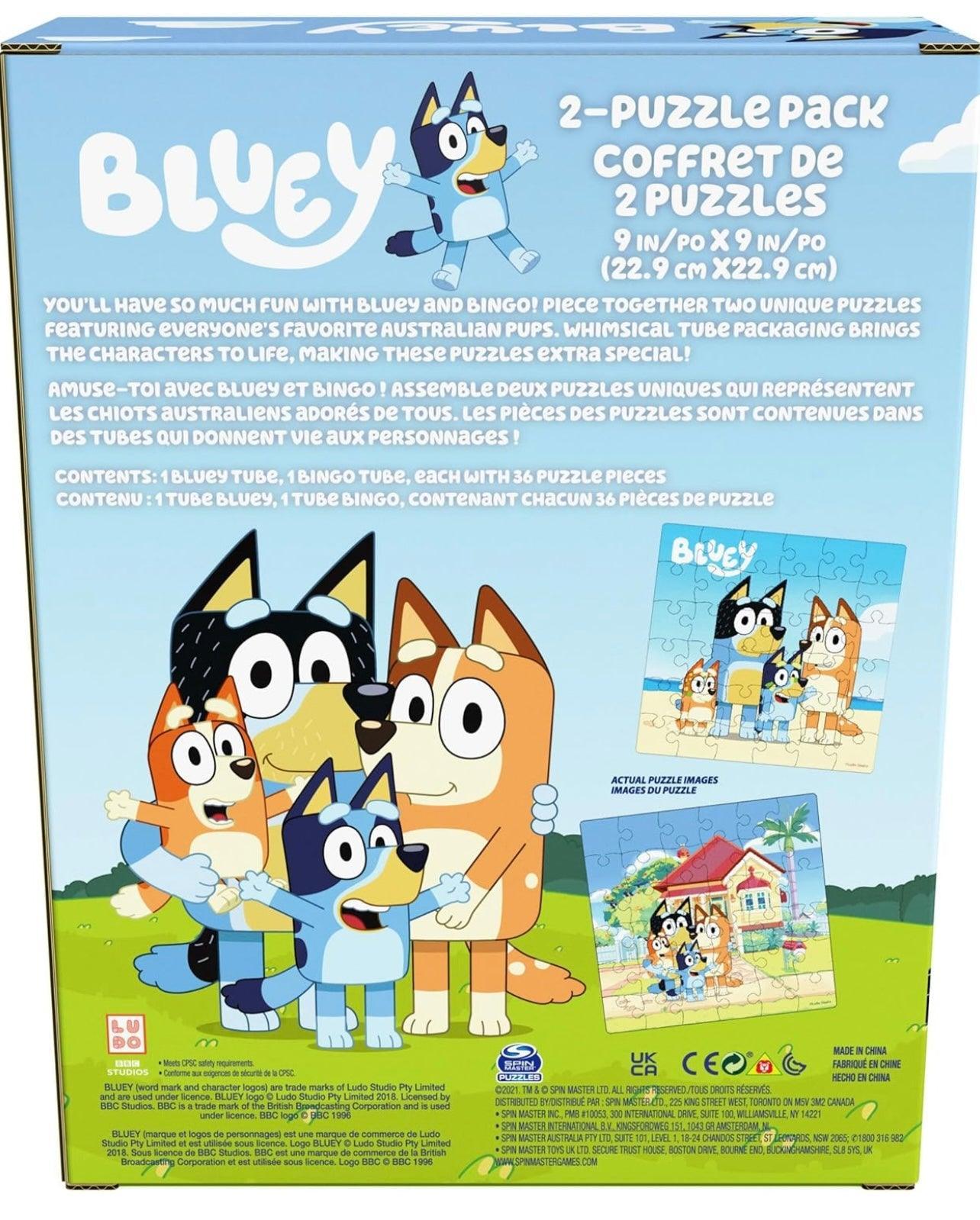 Bluey 36-Piece Jigsaw Puzzles - EZ Does It