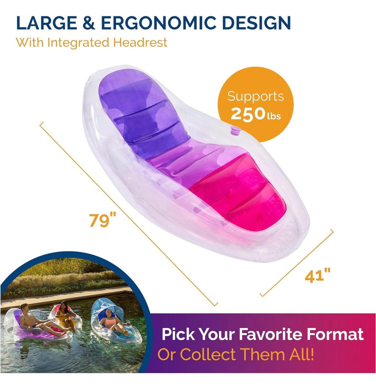 Swimways Dry Float Lounger Pool Float - EZ Does It