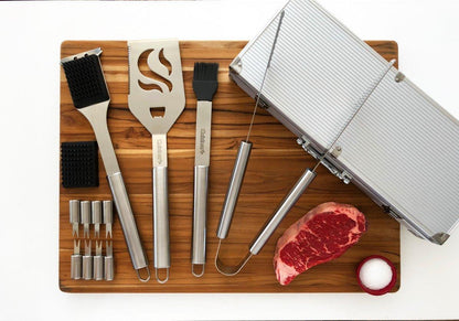 14 pc Deluxe Grilling Tool Set - EZ Does It