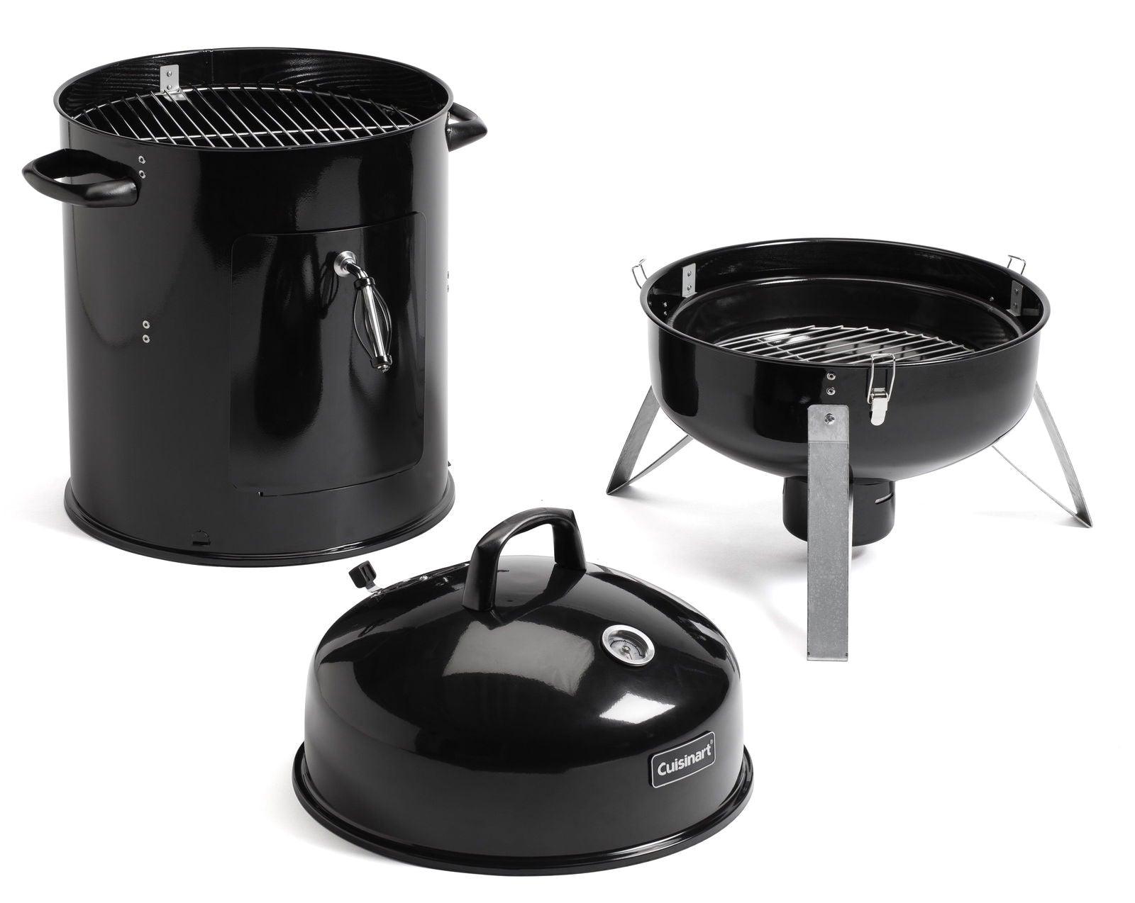 18" Vertical Charcoal Smoker Grill - EZ Does It