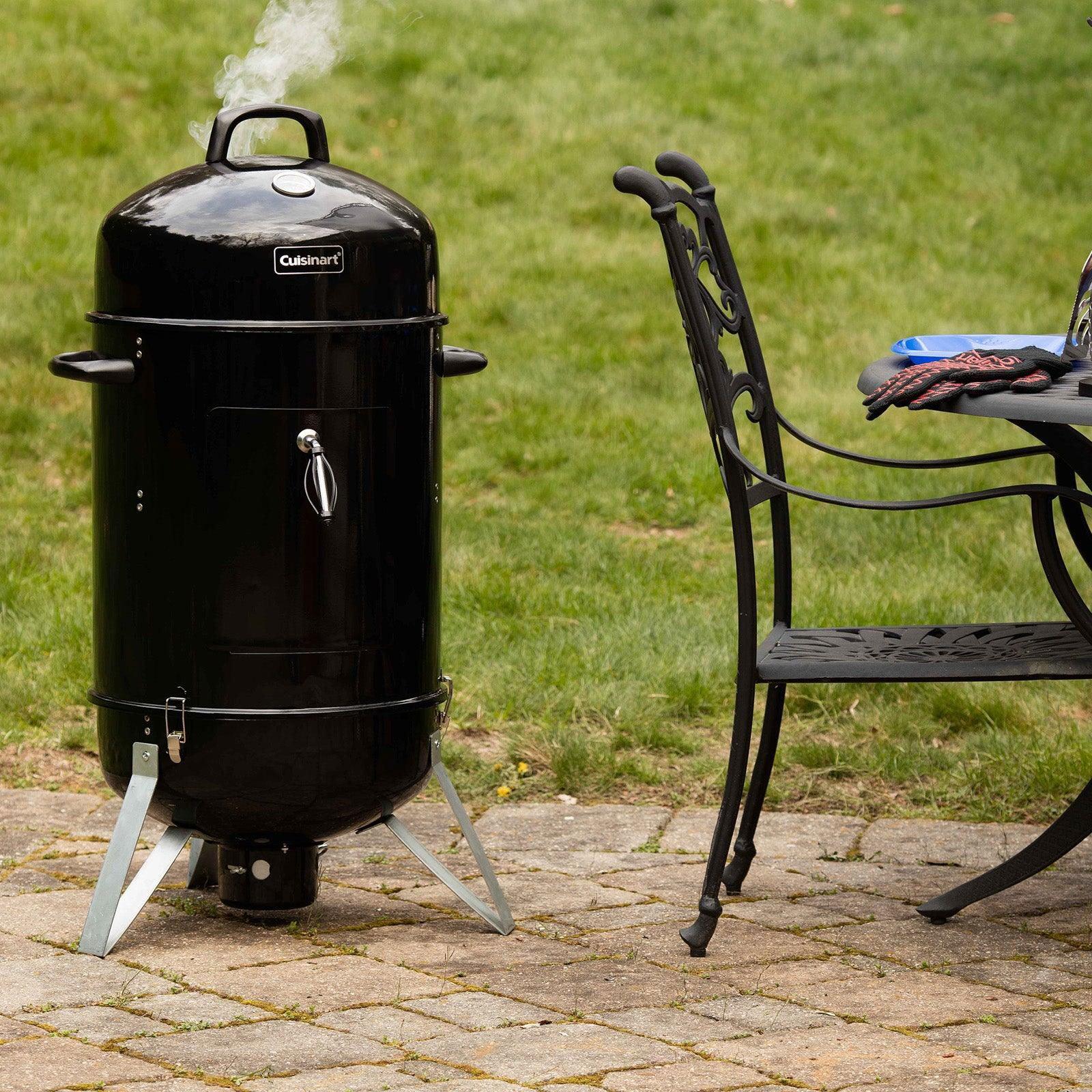 18" Vertical Charcoal Smoker Grill - EZ Does It