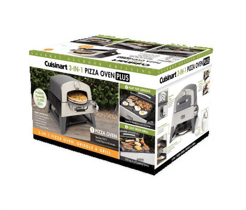 3-in-1 Pizza Oven, Griddle, and Grill - EZ Does It