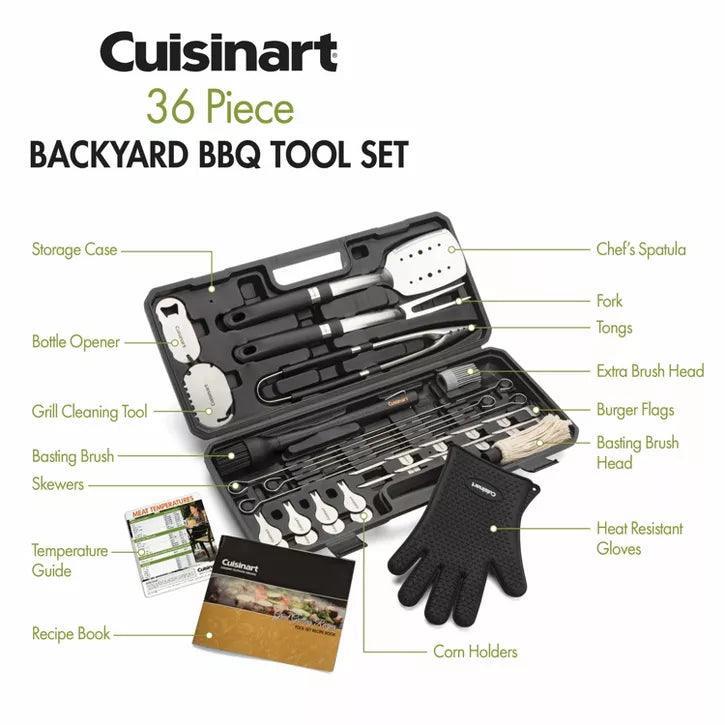 36 pc Backyard BBQ Tool Set - EZ Does It