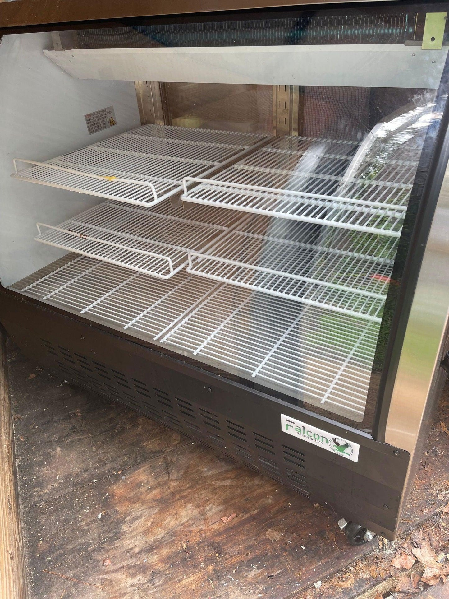 48" Curved Glass Refrigerated Deli Display Case