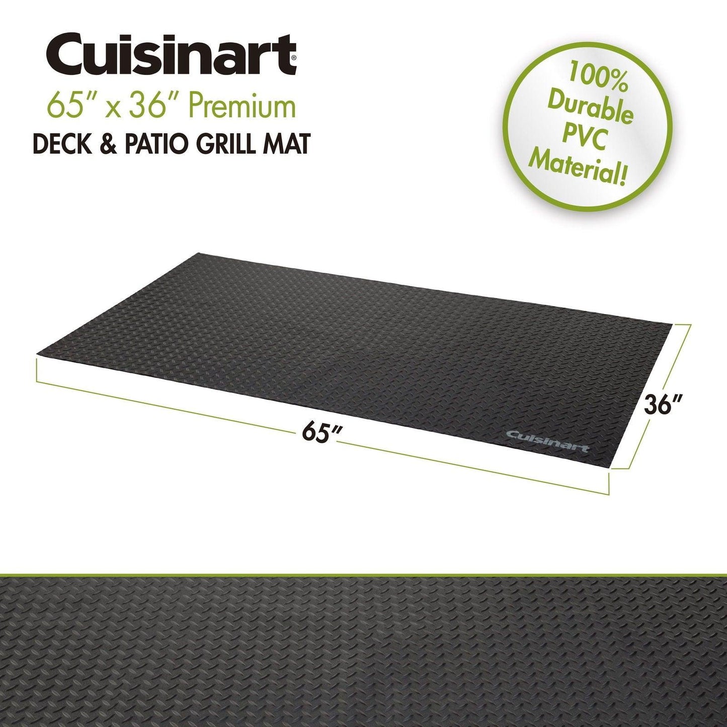 65x36" Premium Deck and Patio Grill Mat