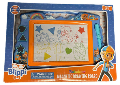 Blippi Rainbow Magnetic Drawing Board - EZ Does It