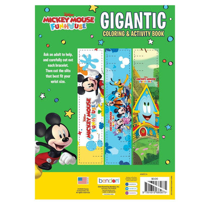 Disney Junior Mickey Gigantic Coloring Book - EZ Does It