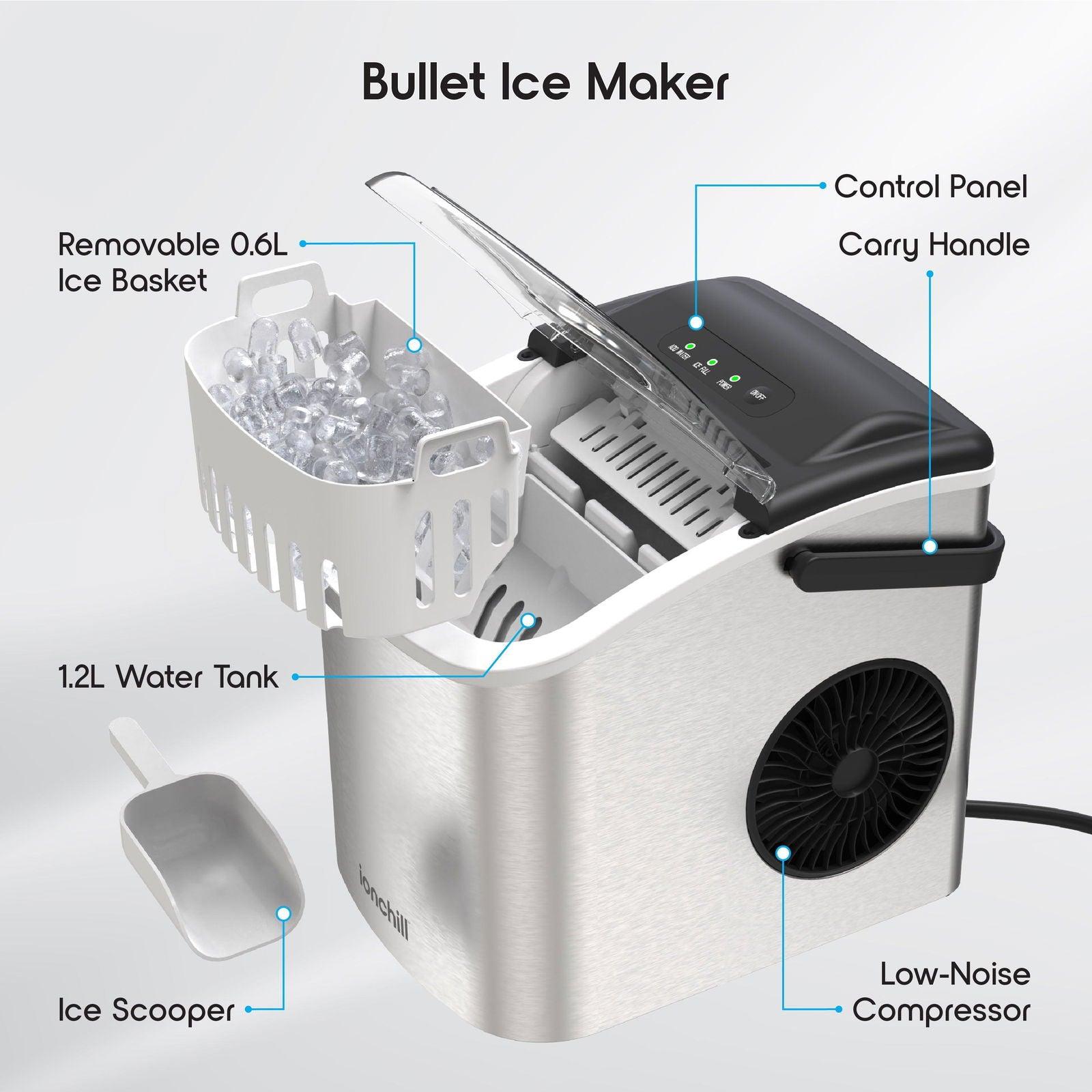 Ionchill Quick Cube Ice Machine - EZ Does It