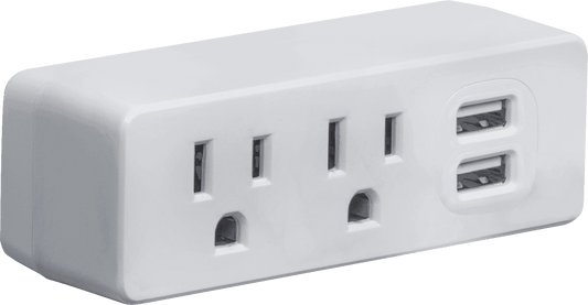 Merkury Innovations Slimsocket Wall Plate - EZ Does It