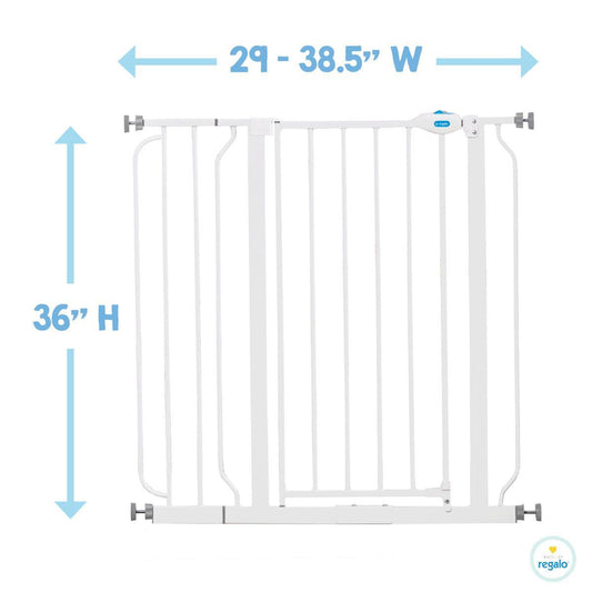 Regalo Extra Tall Walk Thru Baby Gate - EZ Does It