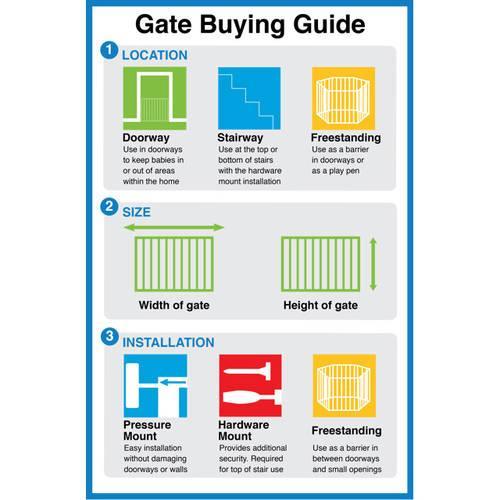 Regalo Extra Wide Baby Gate - EZ Does It