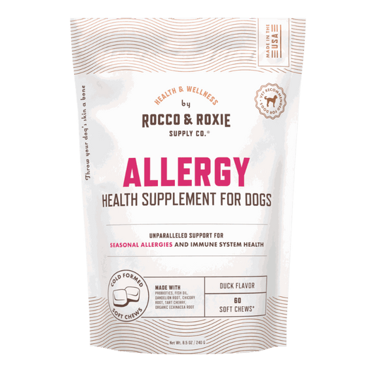 Rocco & Roxie Allergy Health Supplement Soft Chews - EZ Does It