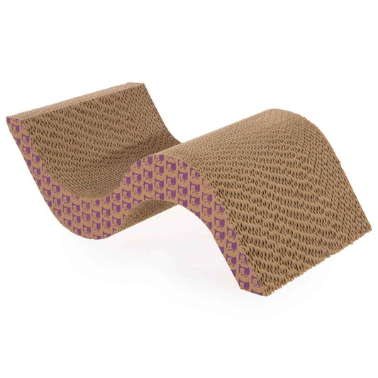 SmartyKat Catnip-Infused Corrugate Cat Scratcher - EZ Does It