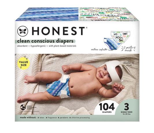 The Honest Company, Clean Conscious Baby Diapers - EZ Does It